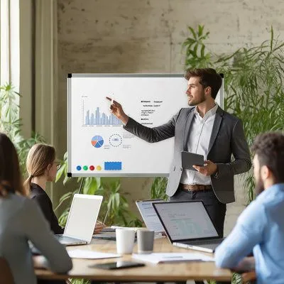 Beratung am Whiteboard